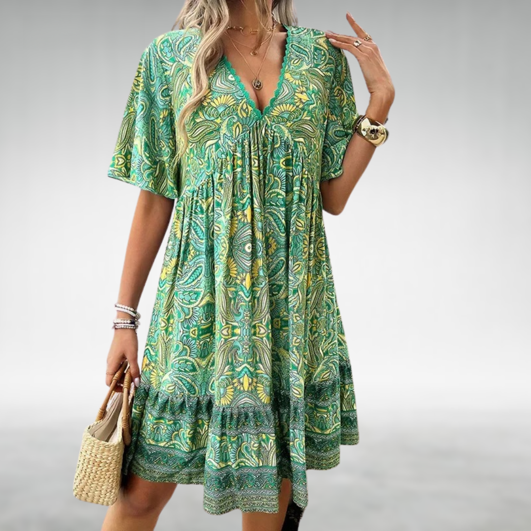 Quinley - Boho Swing Dress