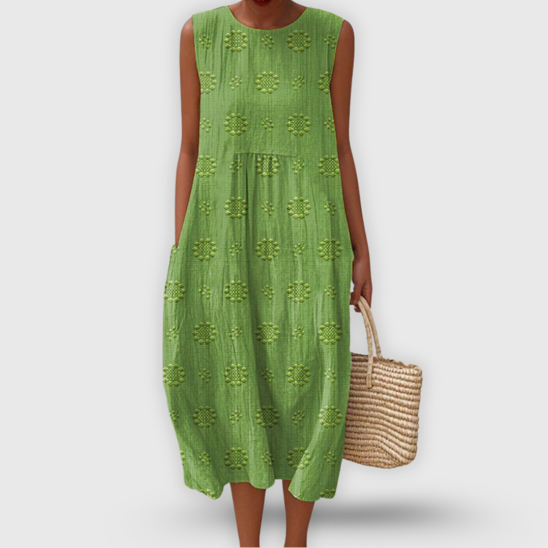 Kira | Dress with Premium Embroidery