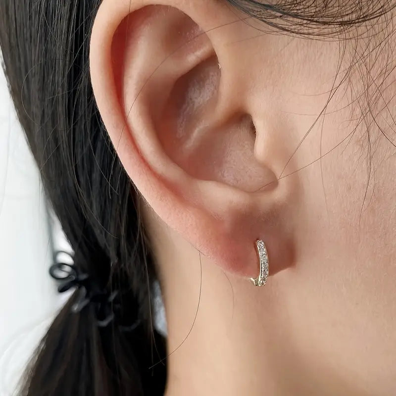 Coastal Inspired Gold Drop Earrings