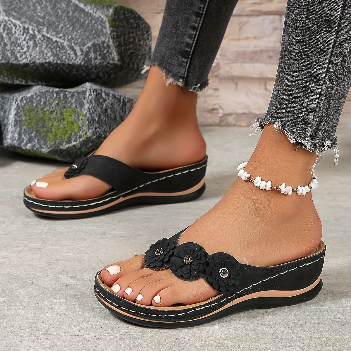 Ava | Cushioned Open-Toe Sandals